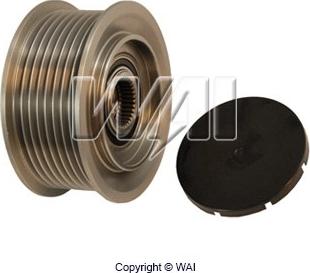 WAI 24-91287 - Pulley, alternator, freewheel clutch autospares.lv