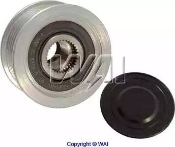 WAI 24-91274-3 - Pulley, alternator, freewheel clutch autospares.lv