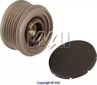 WAI 24-91278-7 - Pulley, alternator, freewheel clutch autospares.lv