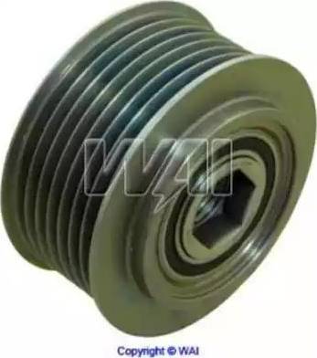 WAI 24-83291 - Pulley, alternator, freewheel clutch autospares.lv