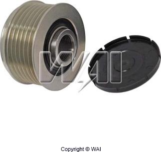 WAI 24-83281-3 - Pulley, alternator, freewheel clutch autospares.lv