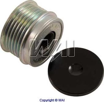 WAI 24-83275-1 - Pulley, alternator, freewheel clutch autospares.lv