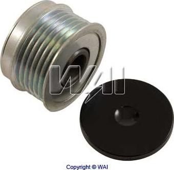 WAI 24-83275-1 - Pulley, alternator, freewheel clutch autospares.lv