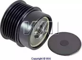 WAI 24-83278-4 - Pulley, alternator, freewheel clutch autospares.lv