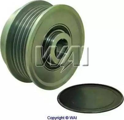 WAI 24-82301 - Pulley, alternator, freewheel clutch autospares.lv