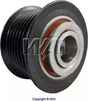 WAI 24-82290-4 - Pulley, alternator, freewheel clutch autospares.lv