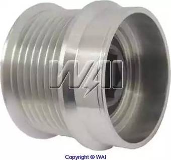 WAI 24-82290-7 - Pulley, alternator, freewheel clutch autospares.lv