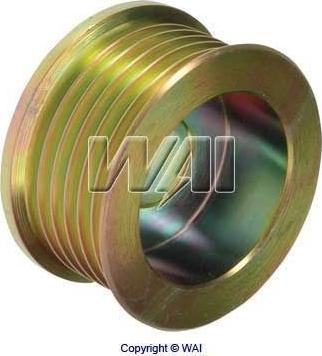 WAI 24-2252-1 - Pulley, alternator, freewheel clutch autospares.lv