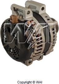 WAI 20402R - Alternator autospares.lv