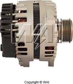 WAI 20655N - Alternator autospares.lv