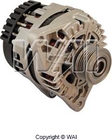 WAI 20655N - Alternator autospares.lv