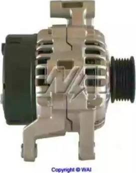 WAI 20375R - Alternator autospares.lv