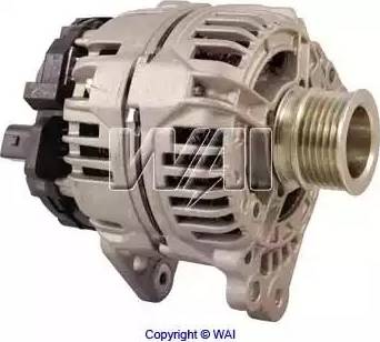 WAI 21491R - Alternator autospares.lv