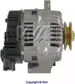 WAI 23142R - Alternator autospares.lv