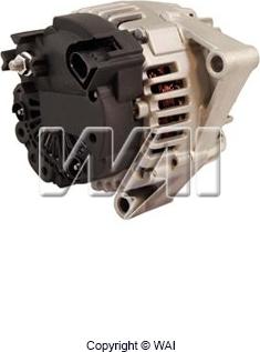 WAI 23874N - Alternator autospares.lv