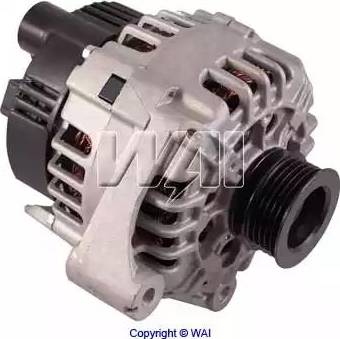 WAI 22955R - Alternator autospares.lv