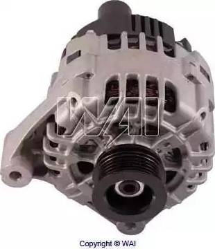 WAI 22955R - Alternator autospares.lv