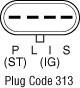 WAI D702XHD - Voltage regulator, alternator autospares.lv