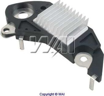 WAI DE701HD - Voltage regulator, alternator autospares.lv