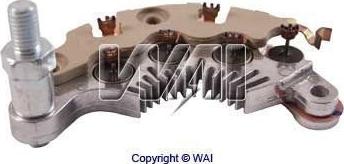 WAI DER2010 - Rectifier, alternator autospares.lv