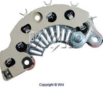 WAI DR4205 - Rectifier, alternator autospares.lv