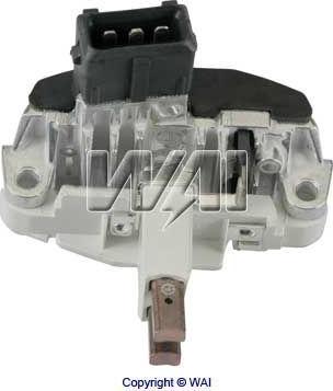 WAI IB547 - Voltage regulator, alternator autospares.lv