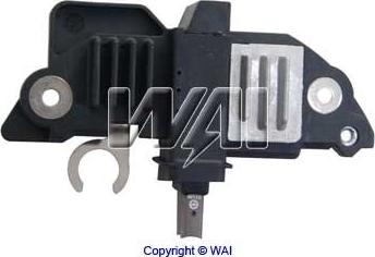 WAI IB6197 - Voltage regulator, alternator autospares.lv