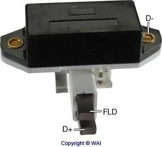 WAI IB380 - Voltage regulator, alternator autospares.lv