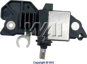 WAI IB297 - Voltage regulator, alternator autospares.lv