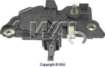 WAI IB248 - Voltage regulator, alternator autospares.lv