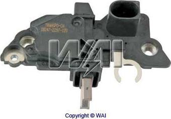 WAI IB247 - Voltage regulator, alternator autospares.lv