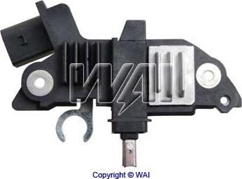 WAI IB266 - Voltage regulator, alternator autospares.lv