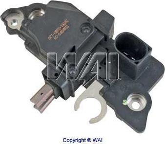 WAI IB261 - Voltage regulator, alternator autospares.lv