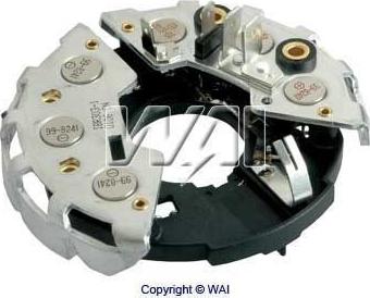 WAI IBR303 - Rectifier, alternator autospares.lv