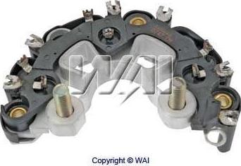 WAI IBR223 - Rectifier, alternator autospares.lv