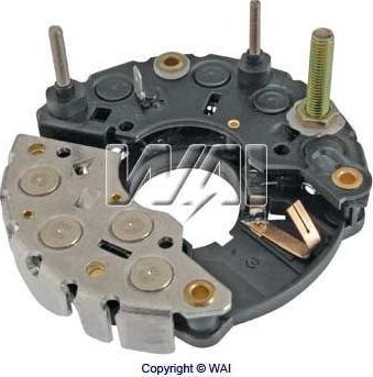 WAI IBR753 - Rectifier, alternator autospares.lv