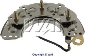 WAI IHR604HD - Rectifier, alternator autospares.lv