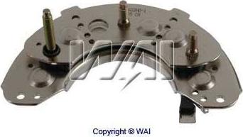 WAI IHR603HD - Rectifier, alternator autospares.lv