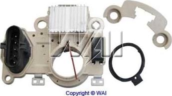 WAI IM691 - Voltage regulator, alternator autospares.lv