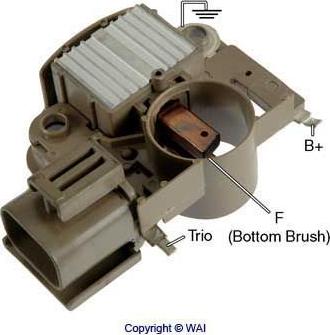 WAI IM277 - Voltage regulator, alternator autospares.lv