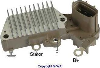 WAI IN440 - Voltage regulator, alternator autospares.lv
