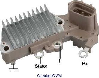 WAI IN453 - Voltage regulator, alternator autospares.lv