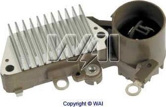 WAI IN435 - Voltage regulator, alternator autospares.lv