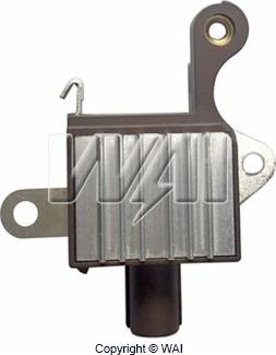 WAI IN6363 - Voltage regulator, alternator autospares.lv