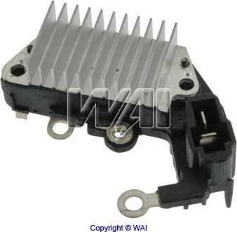 WAI IN254SE190 - Voltage regulator, alternator autospares.lv