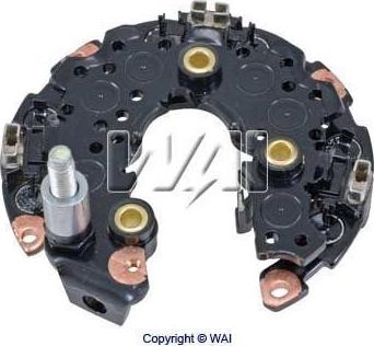 WAI INR436 - Rectifier, alternator autospares.lv