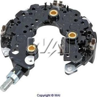 WAI INR433 - Rectifier, alternator autospares.lv