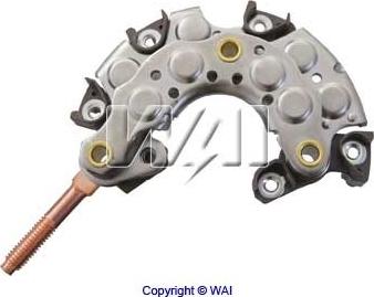 WAI INR737 - Rectifier, alternator autospares.lv