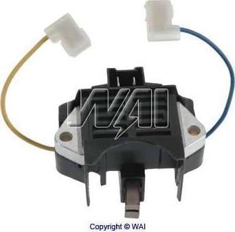 WAI IP1639 - Voltage regulator, alternator autospares.lv