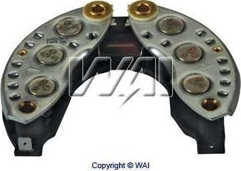 WAI IPR539 - Rectifier, alternator autospares.lv